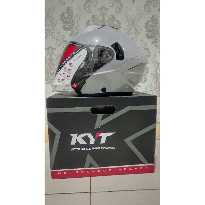 KYT NFJ ASPHALT GREY SIZE XL NEW