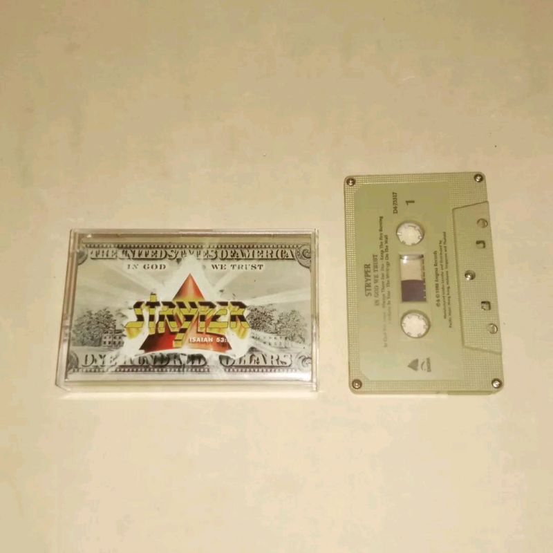 kaset import stryper in god we trust