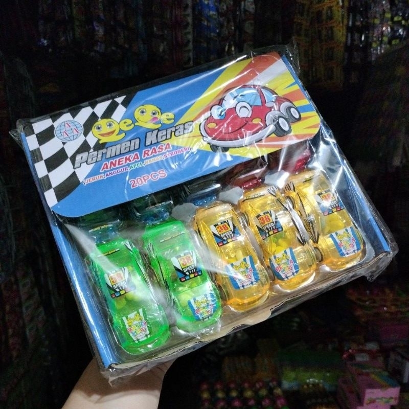 

PERMEN MOBIL SEDAN SUPER SPEED harga 1 pack isi 20 pics