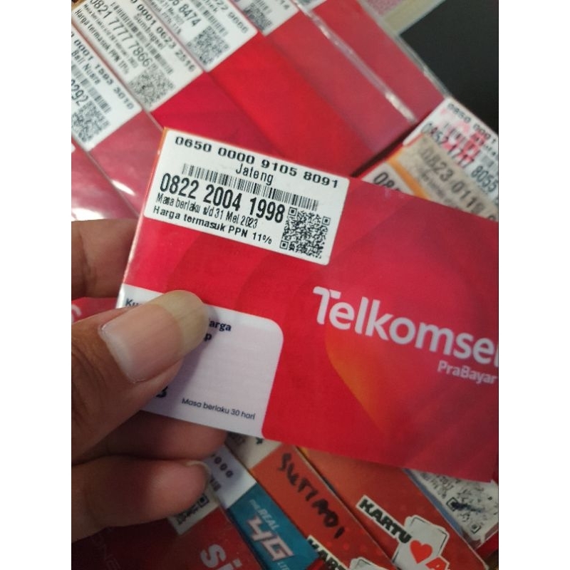 Nomor Cantik simpati seri tanggal lahir