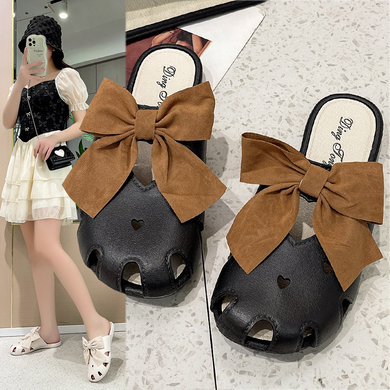 Gobra ♕ SA034 Sandal Wanita Empuk Pita Lucu Sendal Motif Ringan Empuk Santai Kasual Cantik Simple Import Murah COD