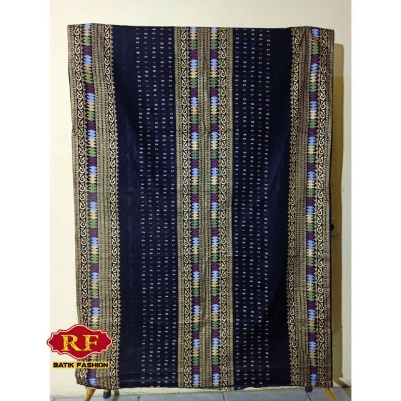 kain batik prada gold panjang - kain batik fashion - kain batik kebaya wisuda sergaman
