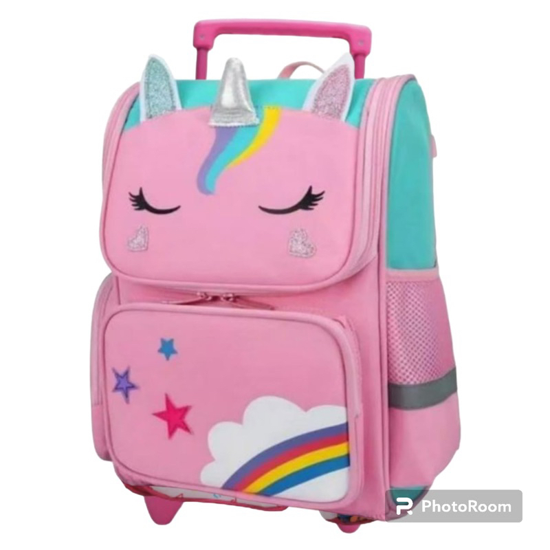 Tas Ransel Troli anak unicorn kudaponi lucu yang lagi viral