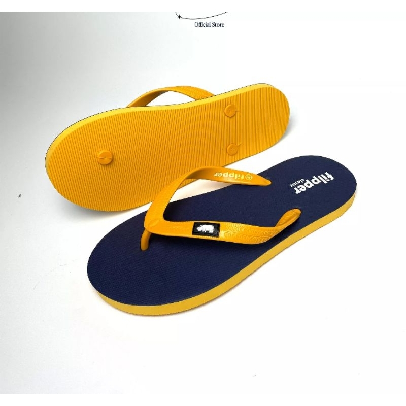 Sandal Japit Flipper Classic Karet Anti Slip Kombinasi