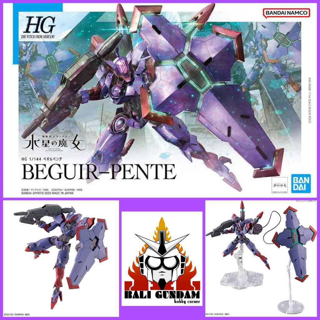 HG 1/144 CEK-077 BEGUIR PENTE Bali Gundam Hobby Corner Bandai Original