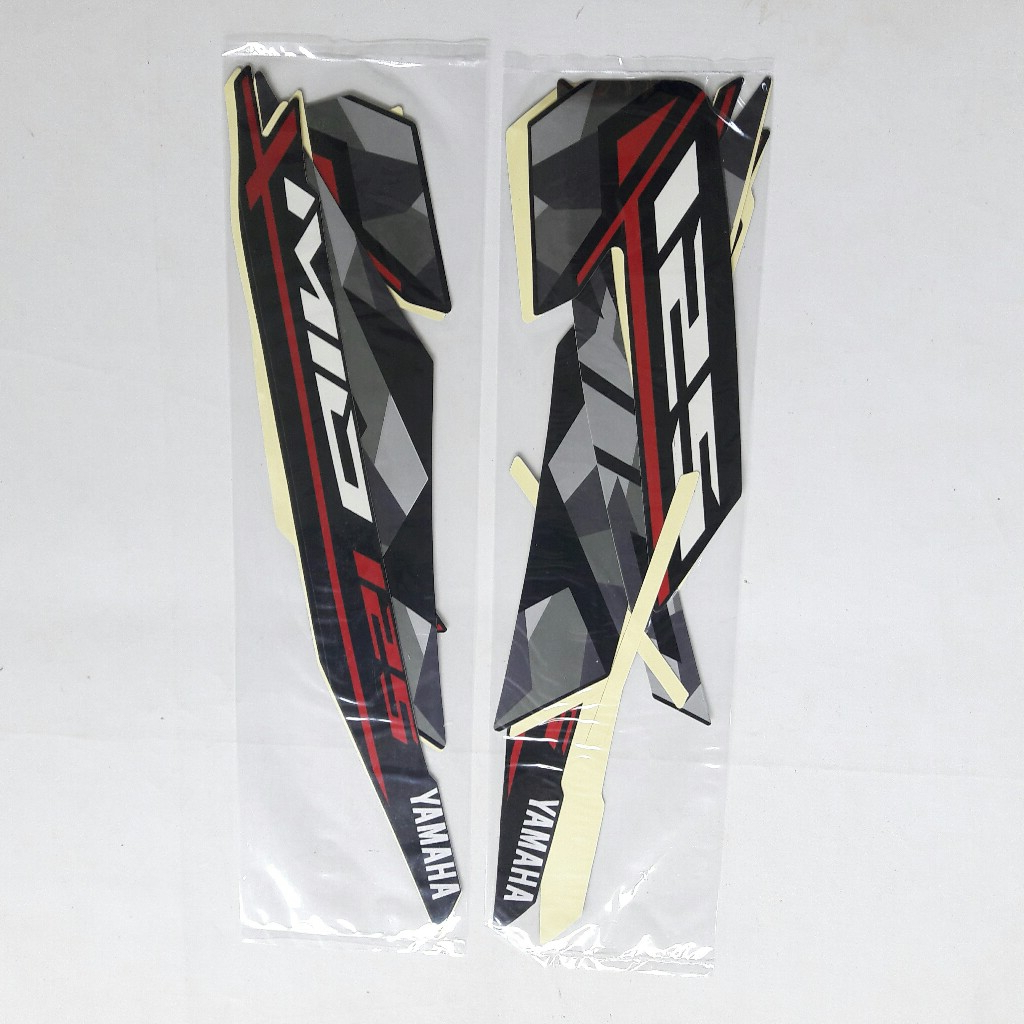 Stiker striping motor yamaha mio m3 2016 hitam