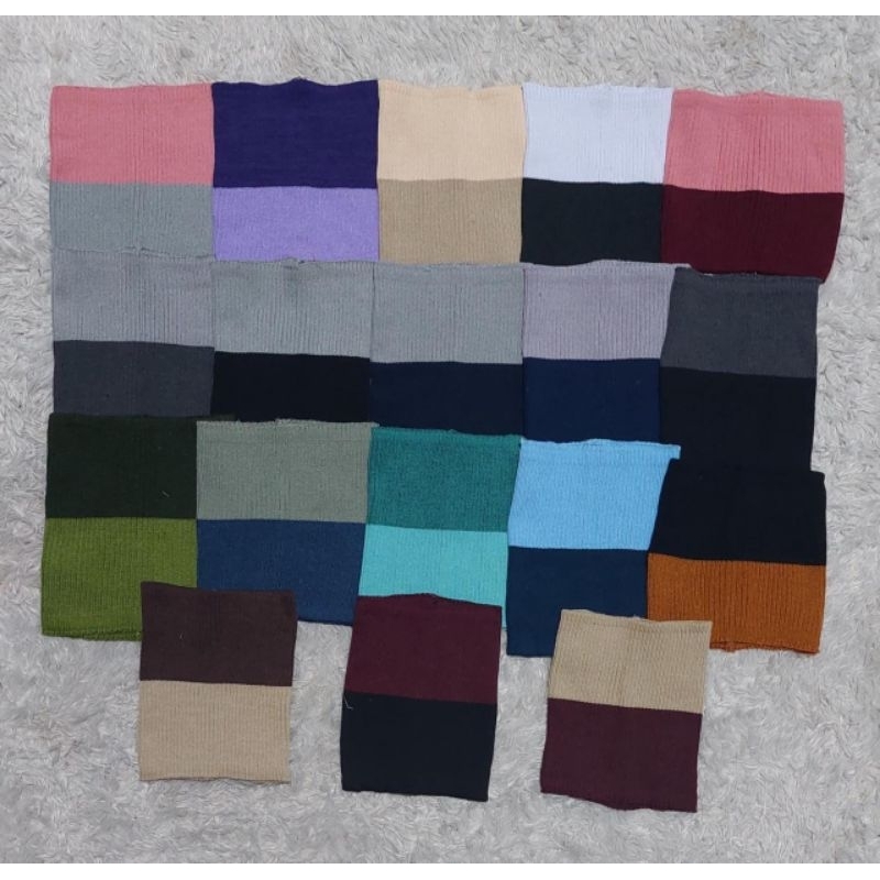 Ciput Inner Hijab Premium Bandana Rajut 2 Warna Dalaman Jilbab Awet Tebal