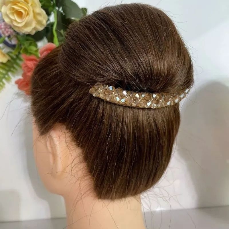 Sirkam Sanggul Impor - Sirkam Hiasan Rambut Mutiara 10cm - Sisir Rambut Korea