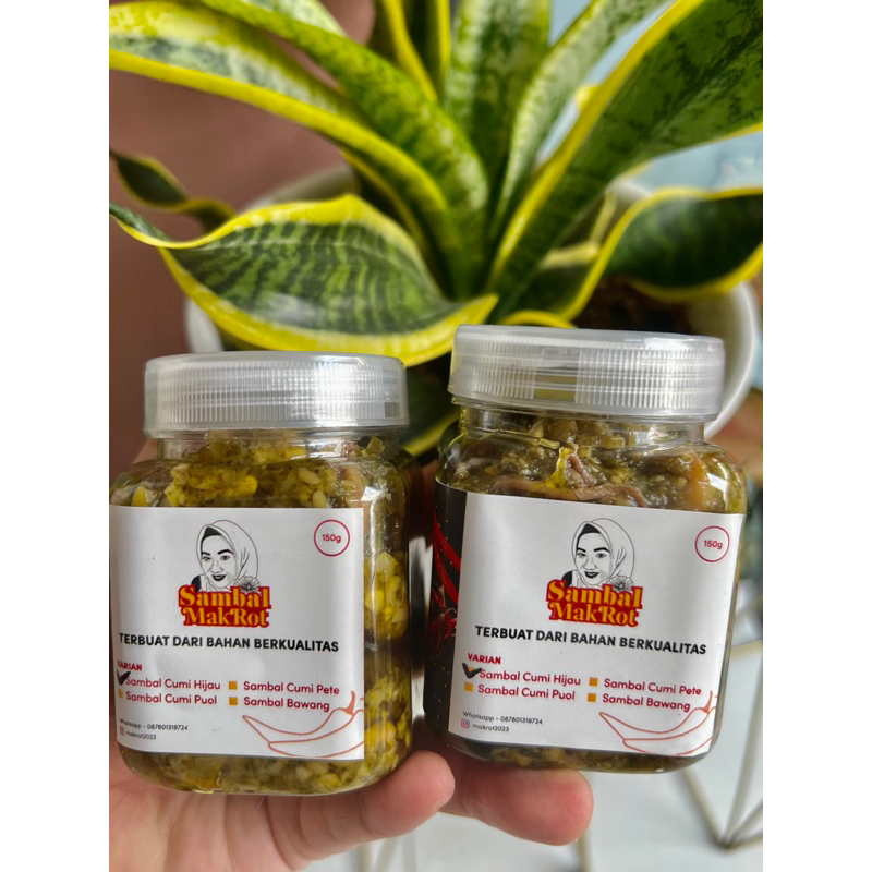

Sambal Cumi Hijau MakRot 200 gr