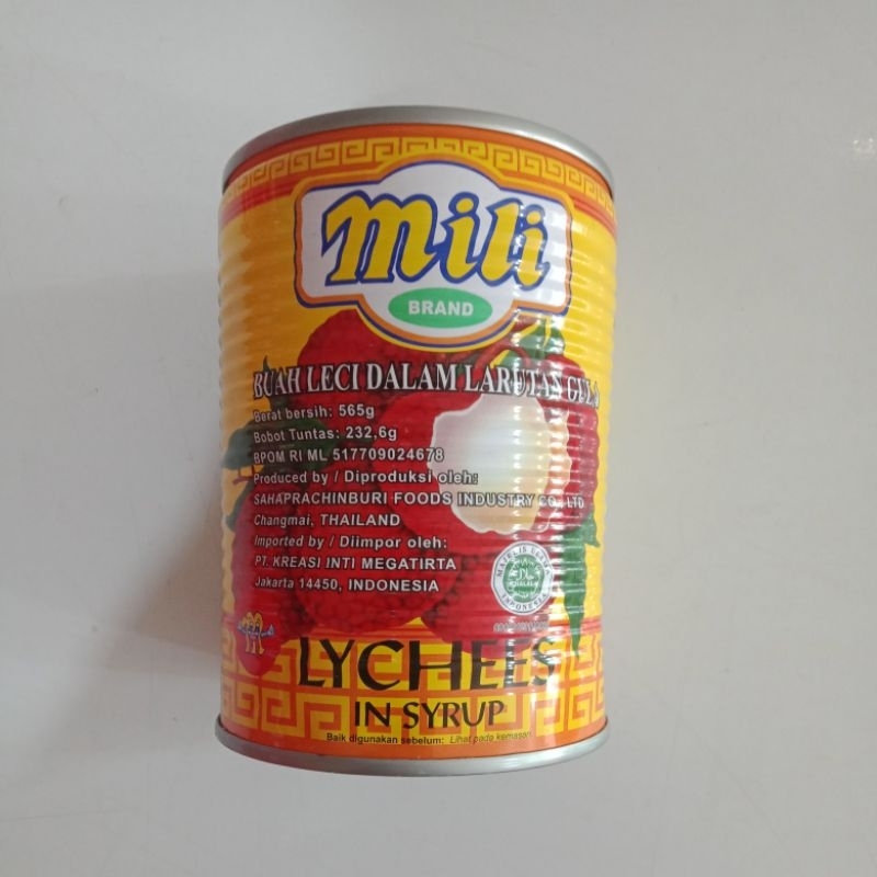 

Mili buah leci kaleng 565gr sirup