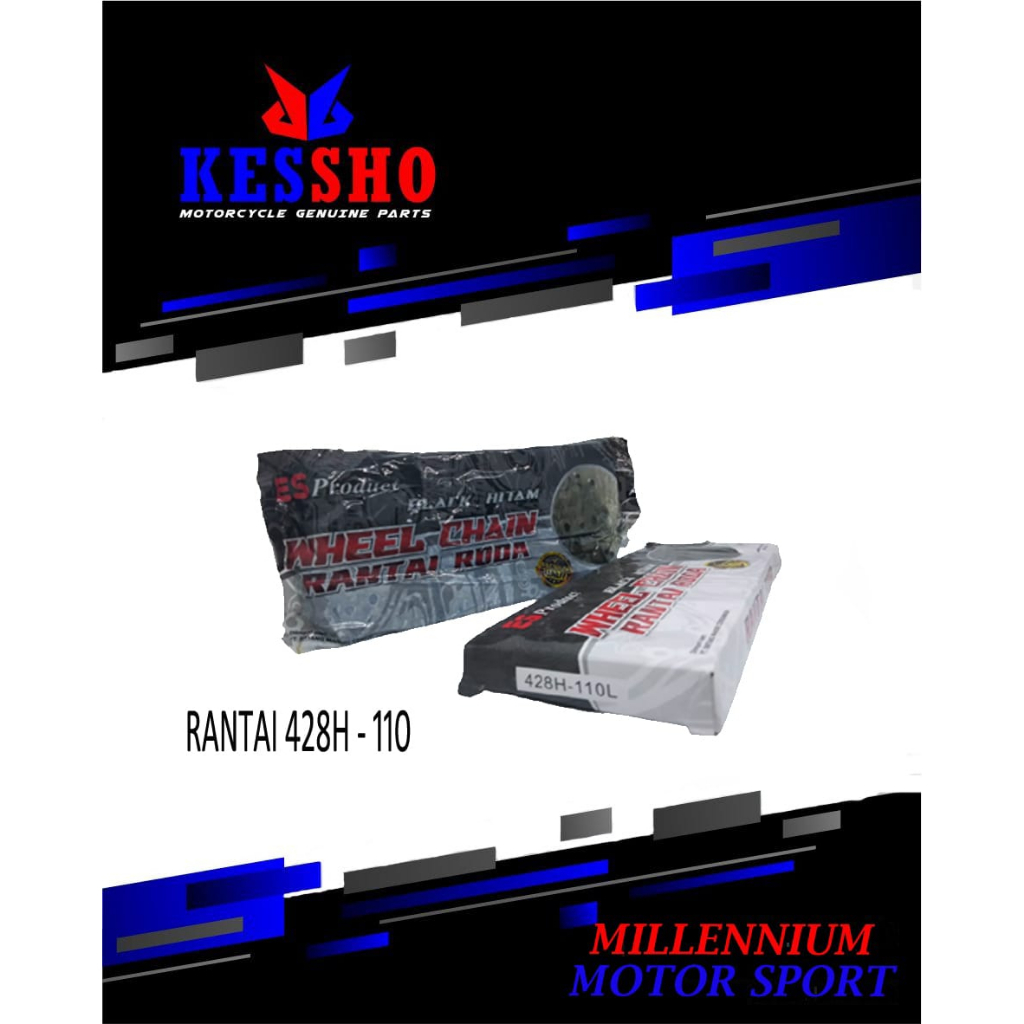 RANTAI MOTOR 428H - 110