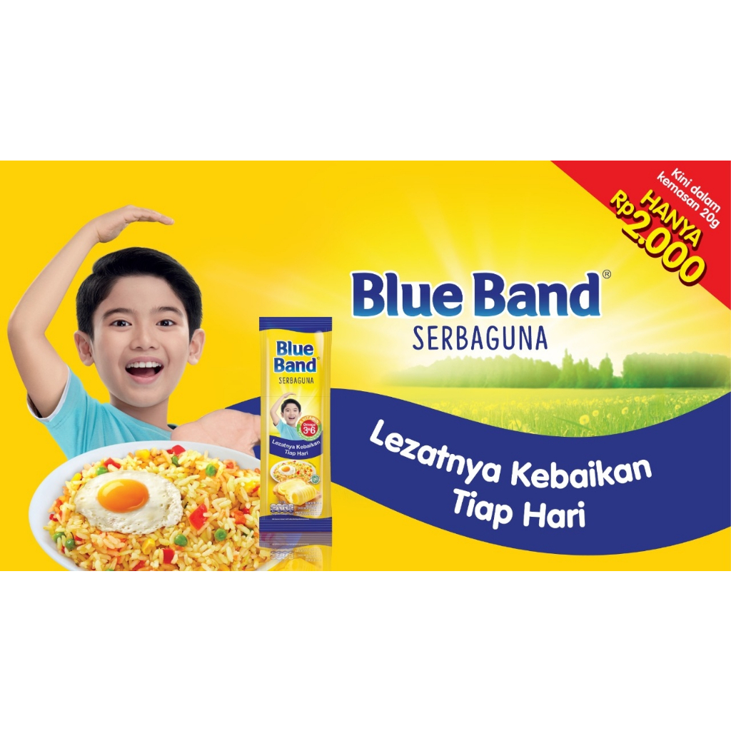 { JURAGAN } Blue Band Margarin Serbaguna blueband Mentega serbaguna 20gr sachet premium margarin krim omega 3 omega 6