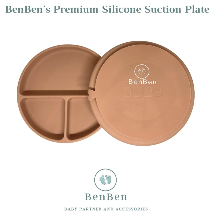 Ben Ben / BenBen Silicone Plate /Alat Makan Bayi