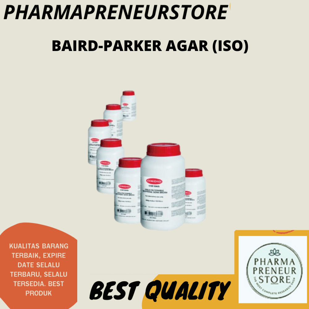 BAIRD-PARKER AGAR (ISO) 500 GRAM OXOID BEST QUALITY