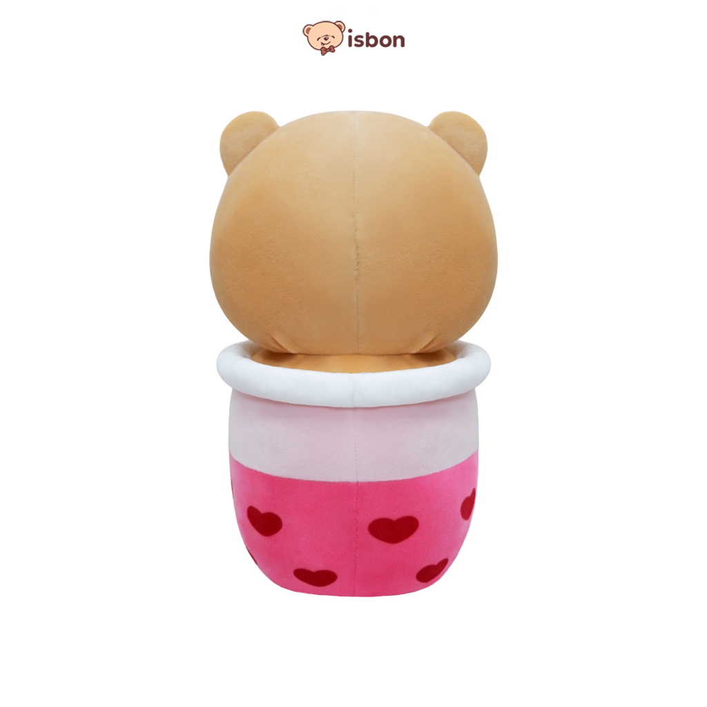 ISTANA BONEKA Boba Bear Humpty tangan Karakter Hewan Untuk Mainan Anak Motif Minuman Brown Sugar Boba Lucu