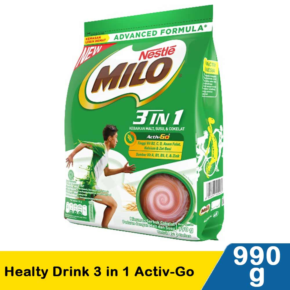 MILO 3IN1 POUCH 990G