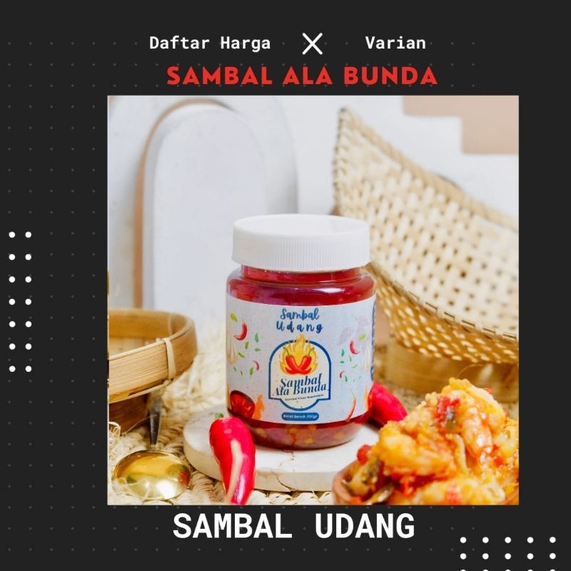 

sambal udang 140gr/150ml