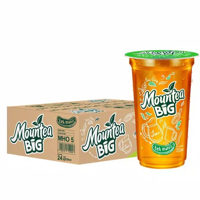 Minuman Kemasan Mountea BIG Teh Manis - 250ml
