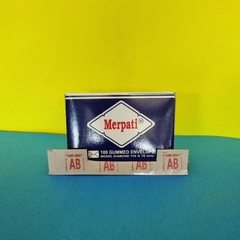 

Amplop kecil " Merpati