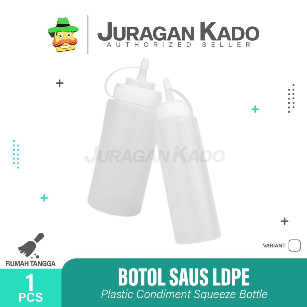 Botol Saos / Botol Kecap / Botol Bumbu / Botol Minyak / Botol Plastik Dapur Serbaguna