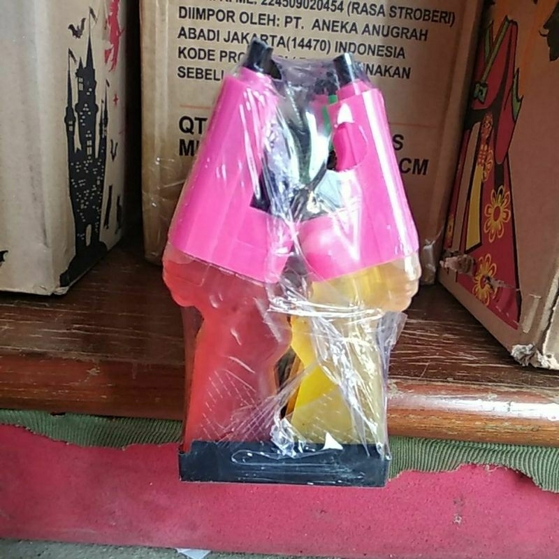 permen semprot pistol 30 pcs