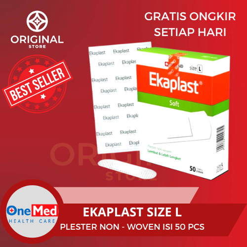 EKAPLAST SIZE L PLESTER LUKA NON WOVEN ISI 50 - ONEMED