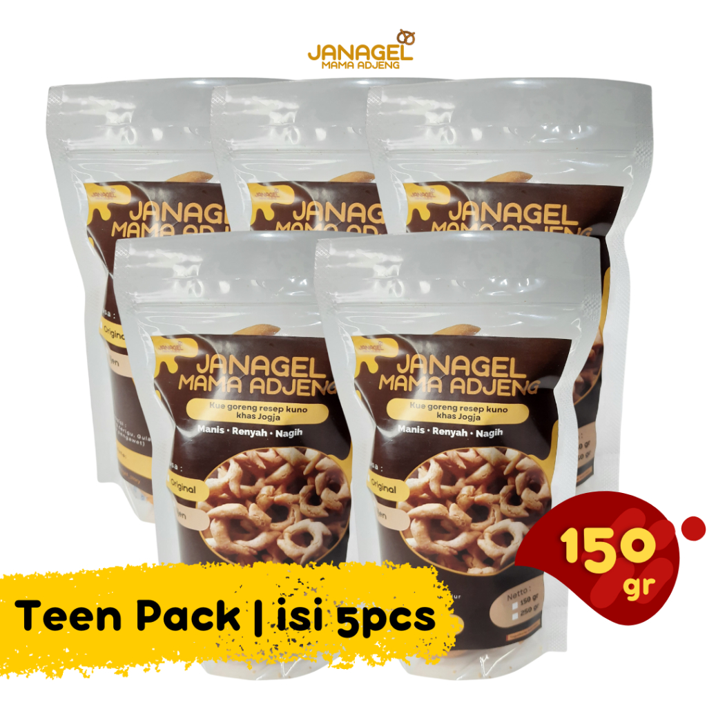 

Teen Pack - Janagel Mama Adjeng- isi 5 psc | @150gr