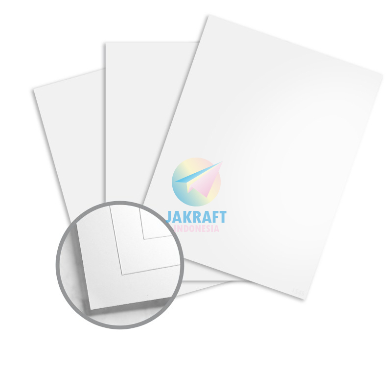 

(100 Lembar) Kertas Art Paper Carton Karton A4 150 Gsm Gram IDEO Putih White 2 Sisi Glossy