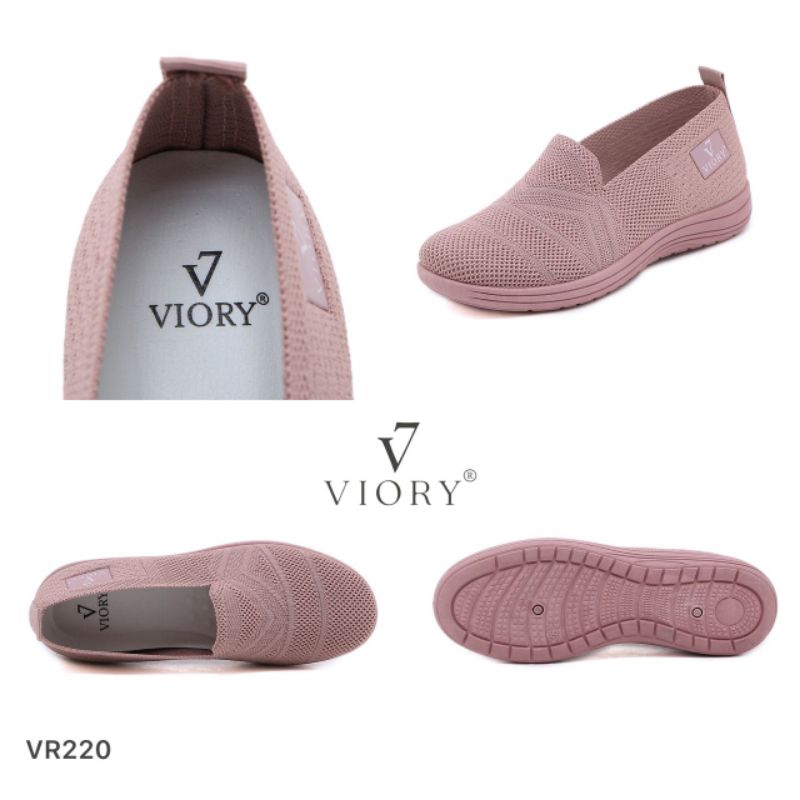 VIORY Sepatu Flat Kanvas Shoes #VR220 ORIGINAL