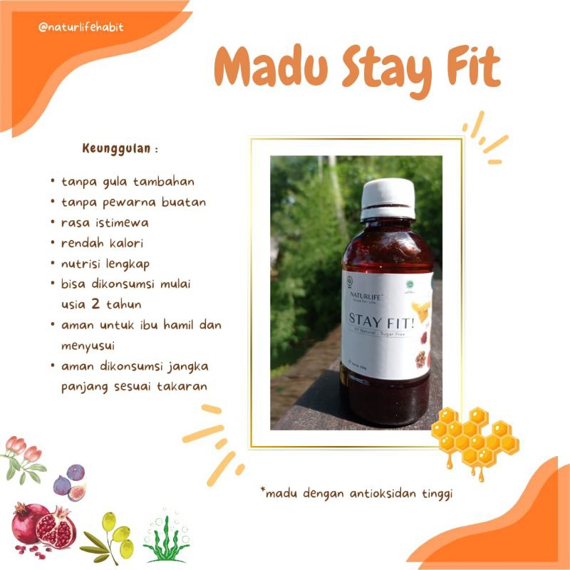 

Madu Stay Fit By Naturlife