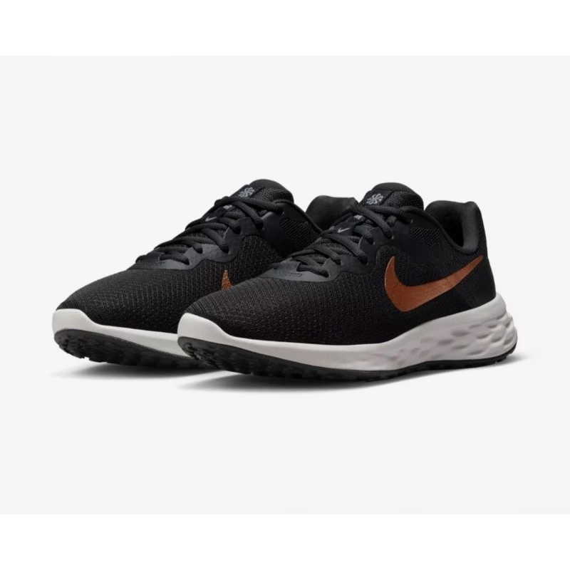 NIKE Sepatu Wanita Revolution 6 Next Nature Wide - Dark Smoke Grey Size 39