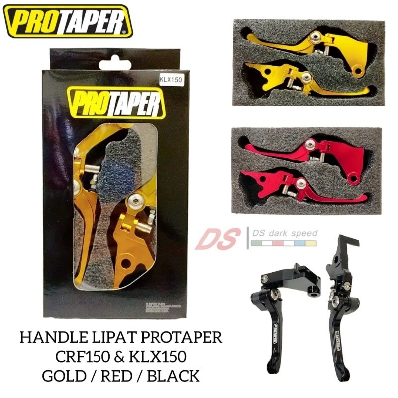 handle crf 150 protaper racing model lipat stelan cnc / hendel crf 150