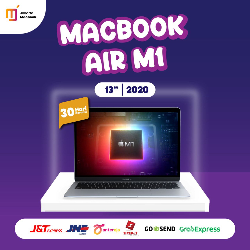 MacBook Air M1 Chip 256gb 512gb Second Original Bergaransi