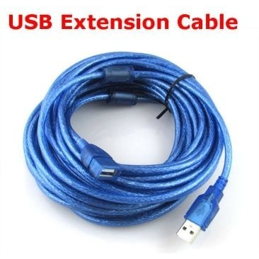 Kabel Usb Extension 10 Meter 2.0 hightquality trasparan