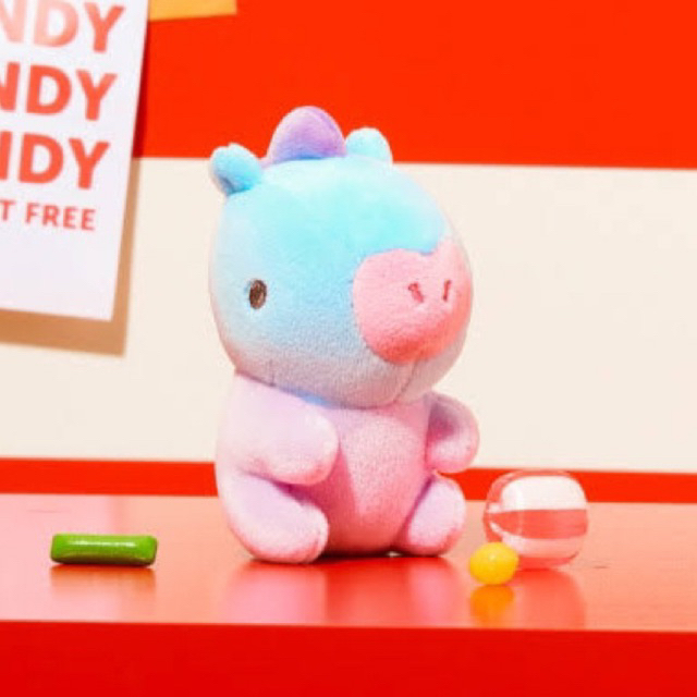 [READY] bt21 official jelly candy mini plush boneka bt21 mang jhope
