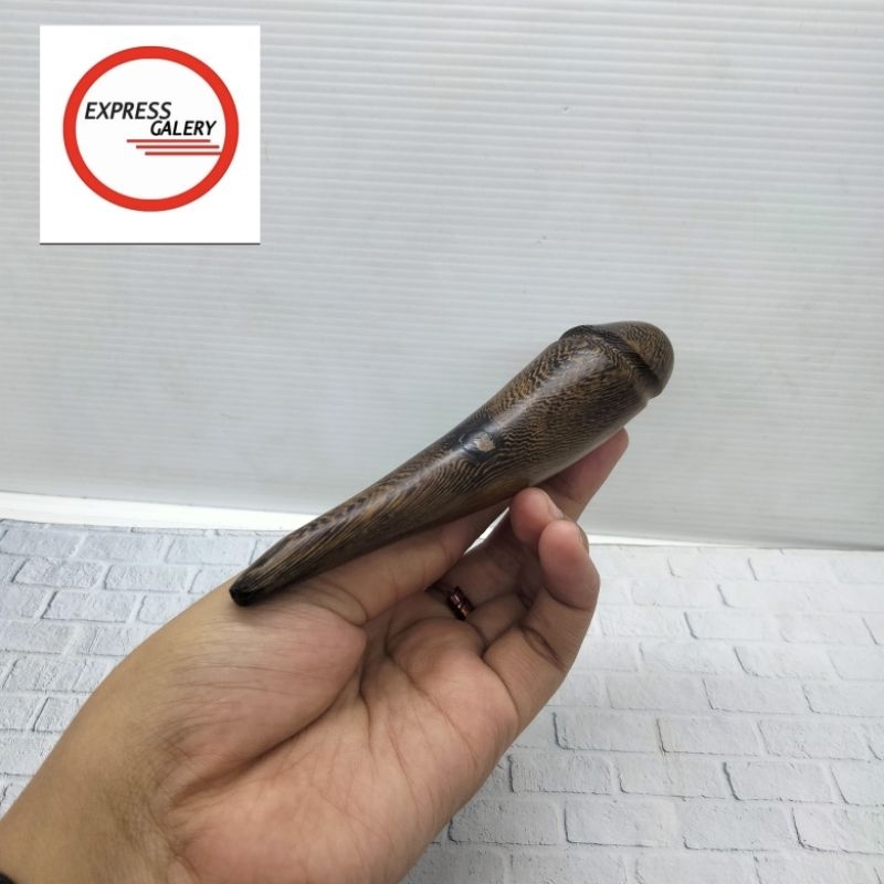 once cangklong kayu kelor jawa motif unik x955