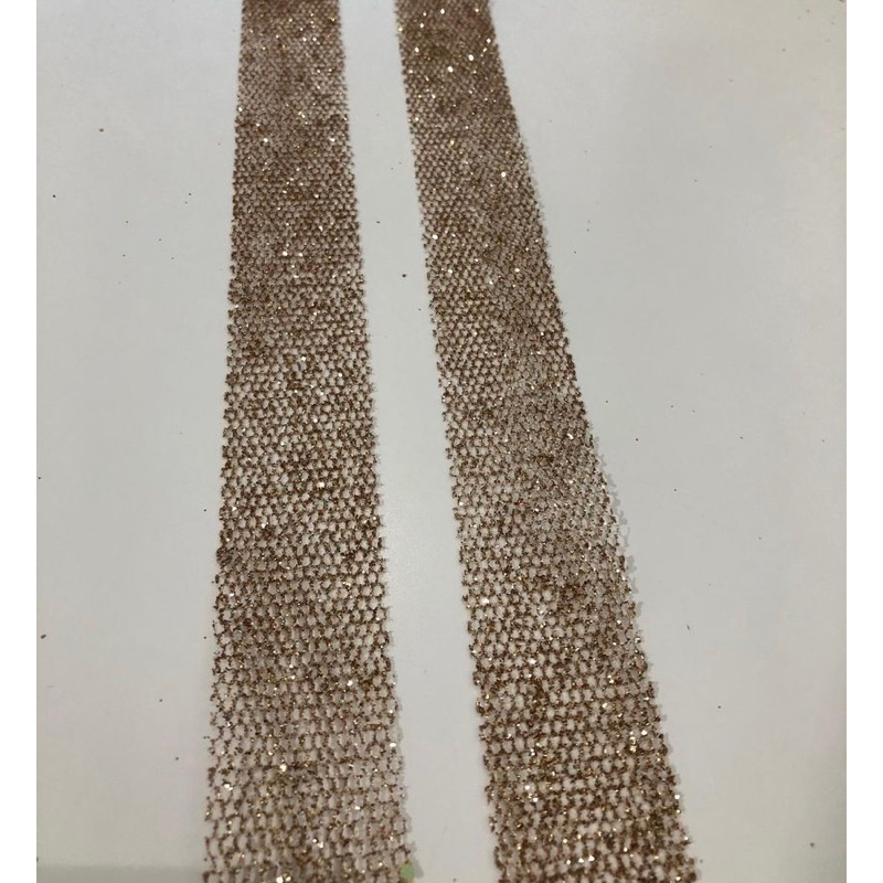 

Renda Pita Glitter (Rosegold)