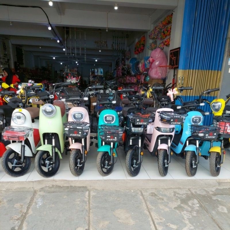 Sepeda listrik Exotic Uwinfly Selis Goda