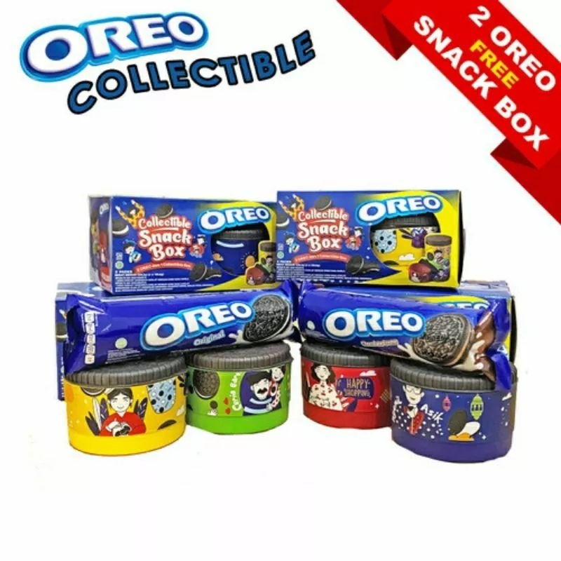 

PROMO MURAH OREO ROLL ISI 2 RASA COKLAT DAN VANILA GRATIS SNACK BOX CANTIK