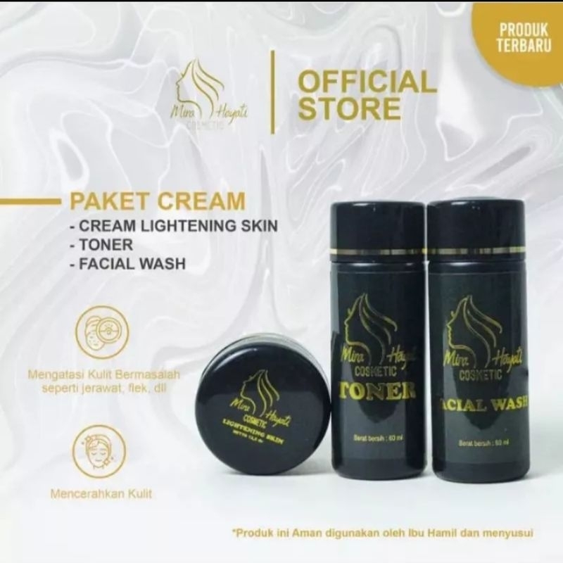 CREAM MH ( mira hayati ) PAKET BASIC
