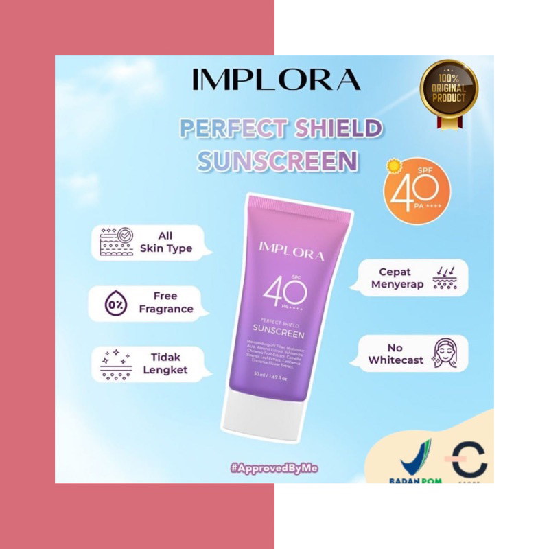 Implora Perfect Shield Sunscreen SPF 40