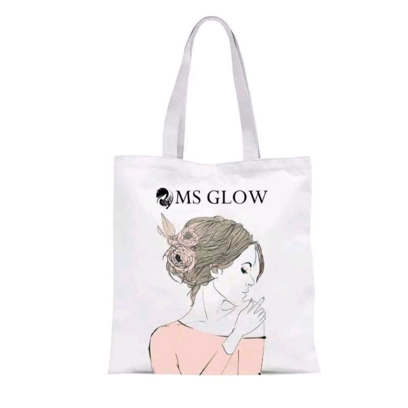 TOTEBAG MS GLOW - TOTEBAG MISS CUTE MS GLOW / HAND BAG / TAS SAMPING MS GLOW