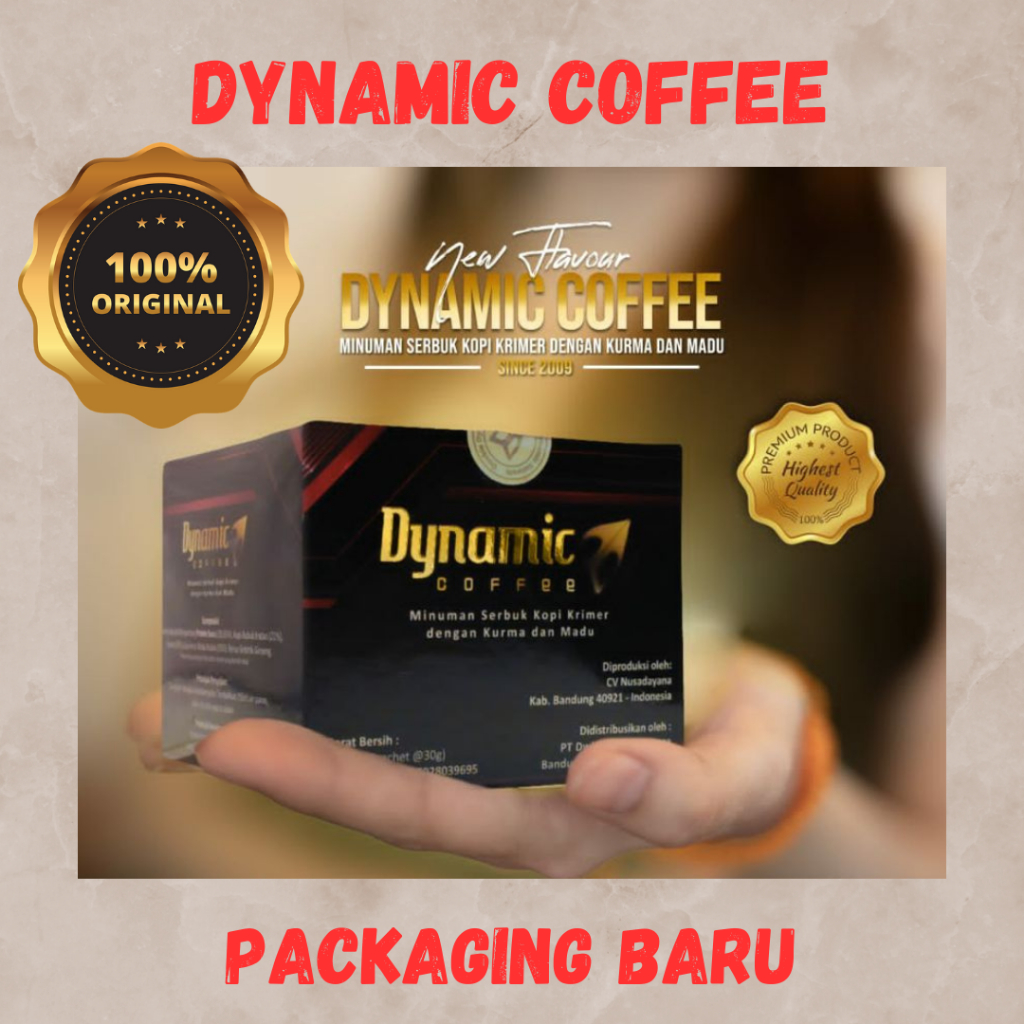 Kopi Dynamic | Dynamic Coffee Kopi Vitalitas Pria dan Wanita