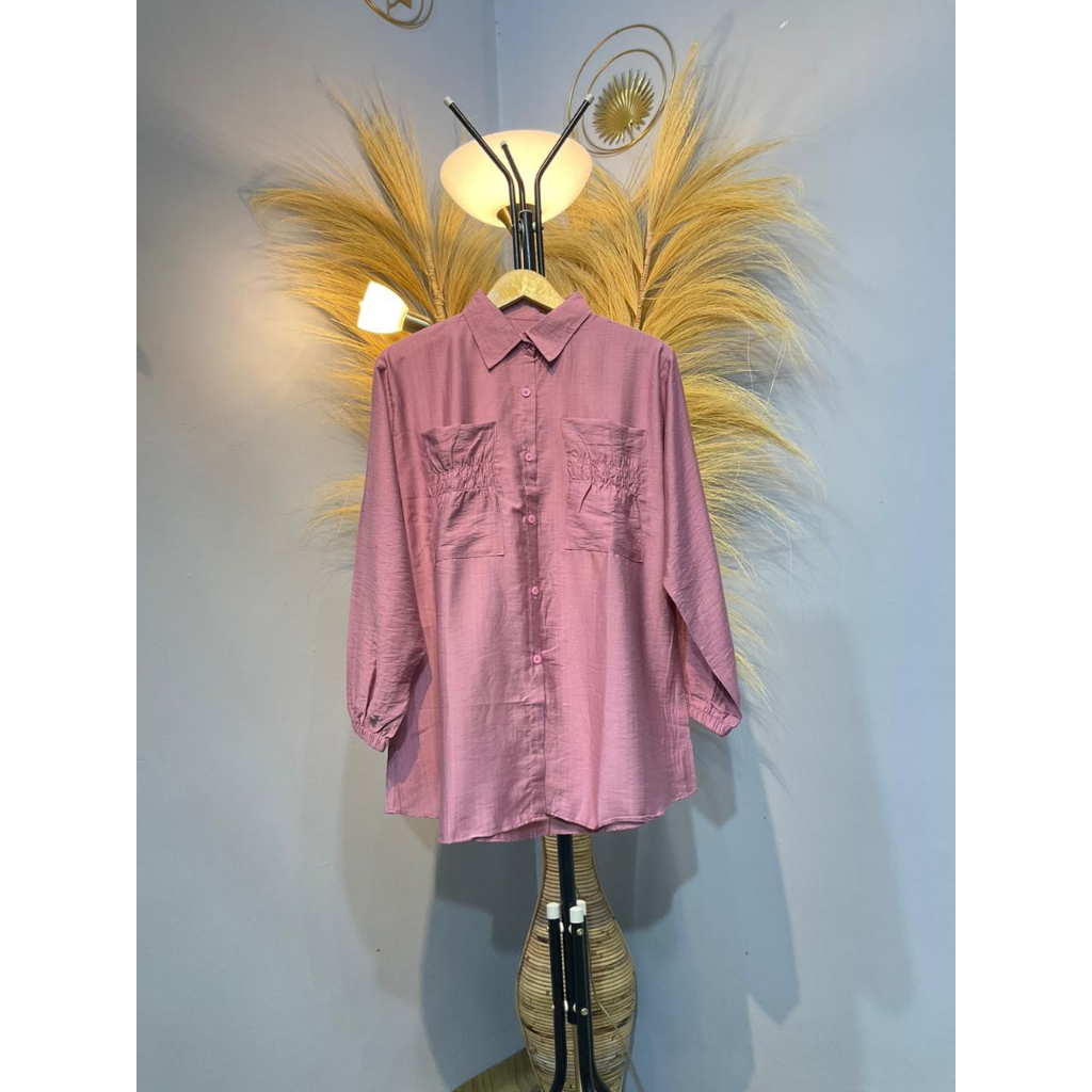 Blouse Baju Atasan Wanita Terbaru Korean Style kekinian bluse Blus Kemeja Wanita Blouse Polo Linen Import Premium Quality Blouse Cantik Wanita Blouse Terlaris baju wanita kekinian baju wanita terlaris baju wanita termurah baju wanita terbaru 2021