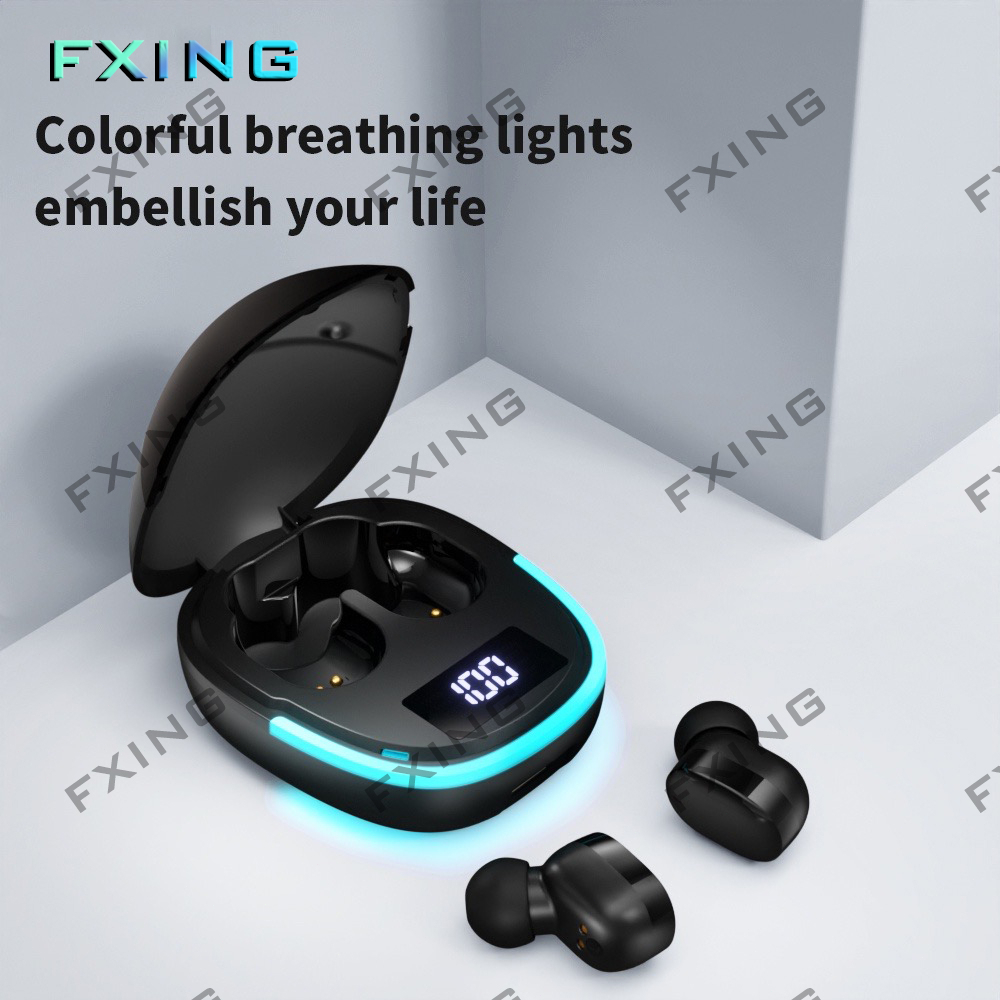 【BT022】(COD) Fxing G9s TWS New Headset Bluetooth 5.1 Wireless Earphone Waterproof Sport Handset HIFI Stereo Sound Music In-ear Earbuds With Mic