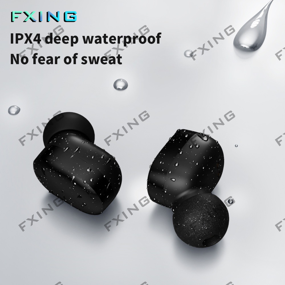 【BT022】(COD) Fxing G9s TWS New Headset Bluetooth 5.1 Wireless Earphone Waterproof Sport Handset HIFI Stereo Sound Music In-ear Earbuds With Mic
