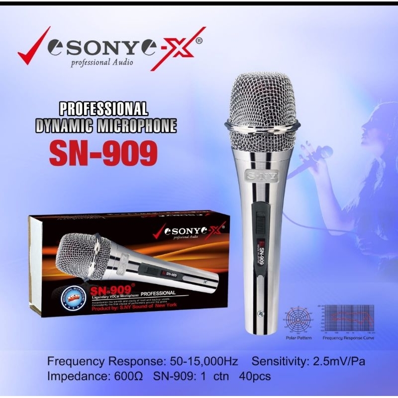 Microphone Kabel SONY SN 909
