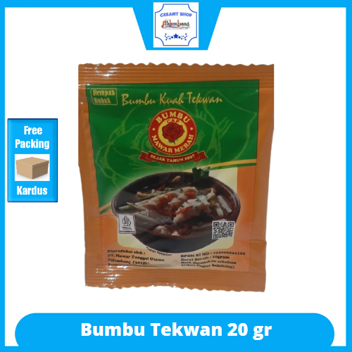 

CSP [20gr] Bumbu Dasar Tekwan, Semur/Malbi,Sop cap Mawar Merah kemasan Kecil