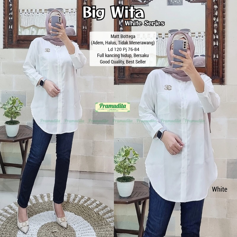 WITA / BIG WITA (White Series) BLOUSE by Pramudita