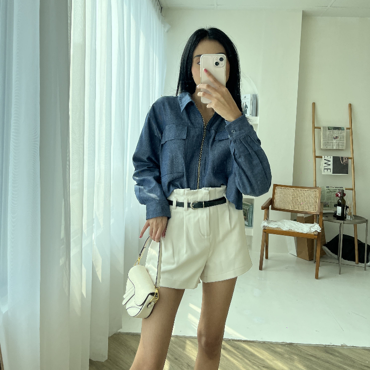 Hargo Shorts with Belt - Short Casual with Belt - Basic Pants - Celana Pendek Wanita